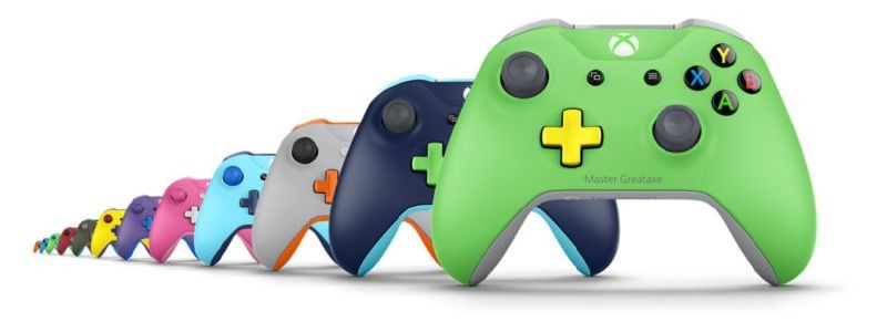 Microsoft анонсировала новый дизайн для геймпада Xbox One