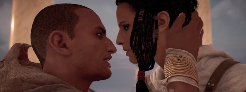 «Assassinʼs Creed: Истоки» содержит скрытую интимную сцену