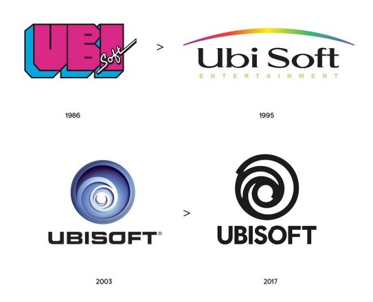 Как менялся логотип Ubisoft
