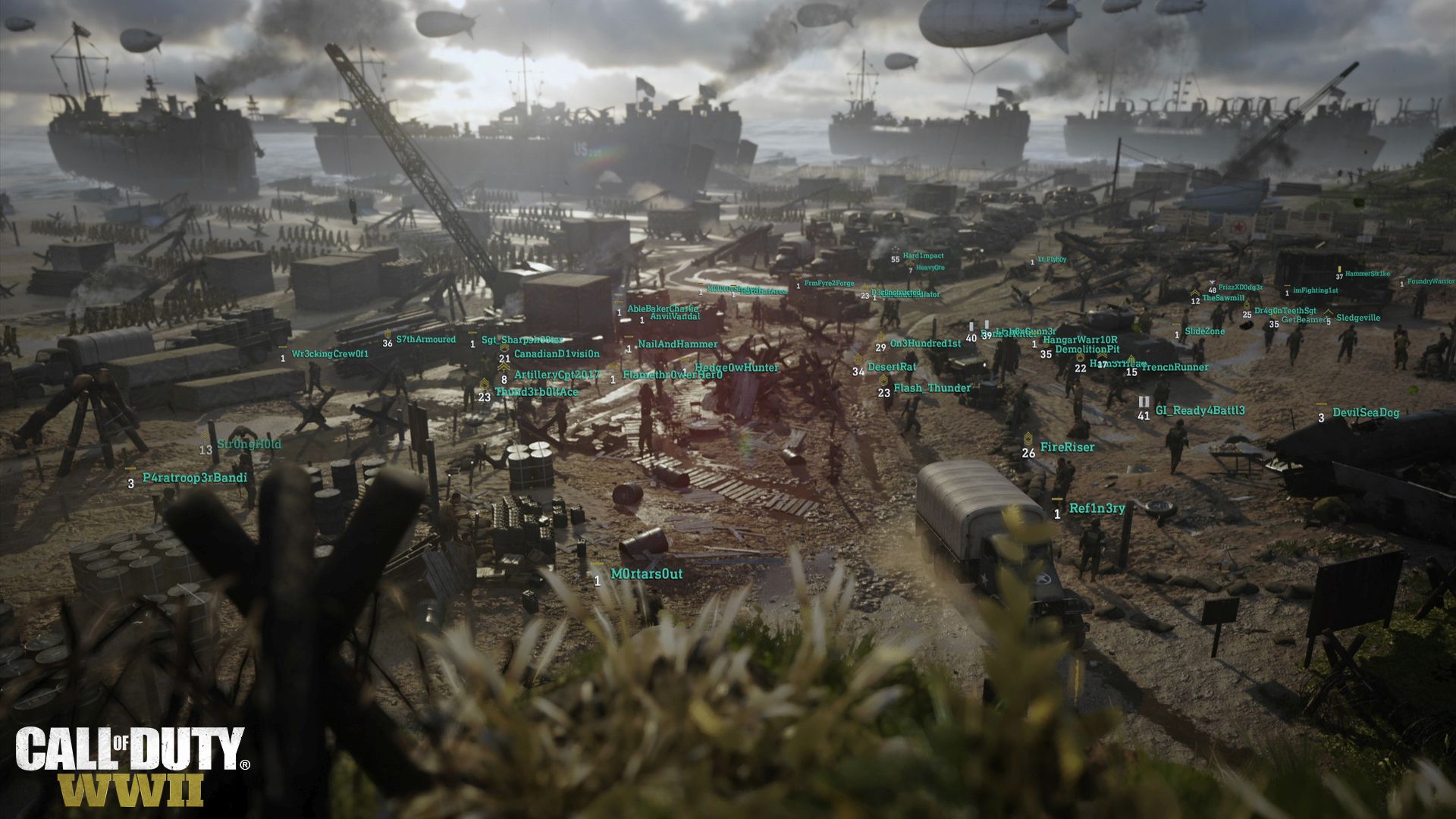 Детали мультиплеера Call of Duty: WWII. Бета-тест, режим Война, предзаказ