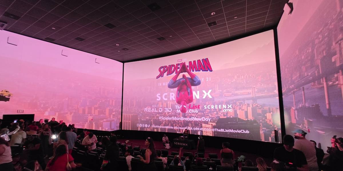 Впечатления от формата ScreenX на примере «Человека-паука 4»
