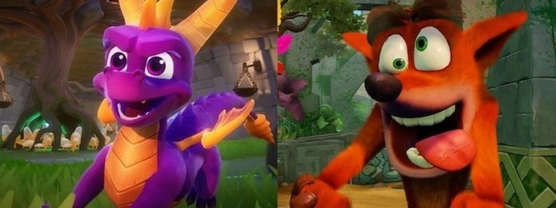 Нас ожидают новые игры Crash Bandicoot и Spyro