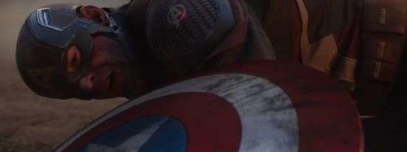 Детальный взгляд на сломанный щит Капитана Америка из «Финала»