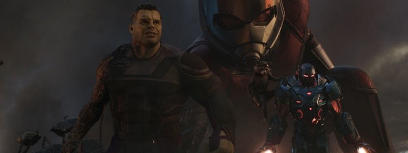 Марк Руффало в костюме Халка на съемках «Мстителей: Финал»