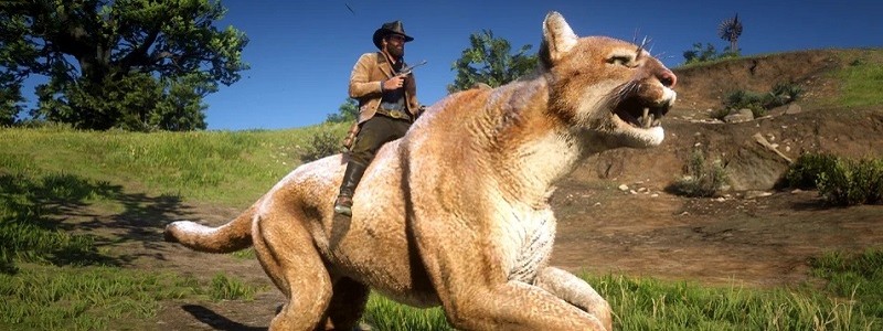 Мод Red Dead Redemption 2 позволяет управлять гигантскими животными