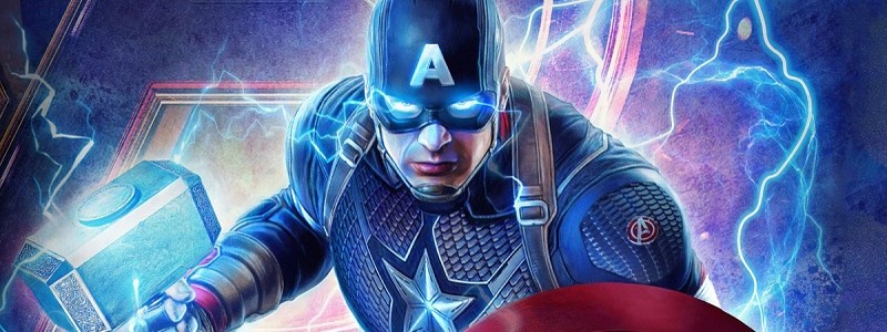 Капитан Америка с Камнями бесконечности на этом постере «Первого мстителя 4»