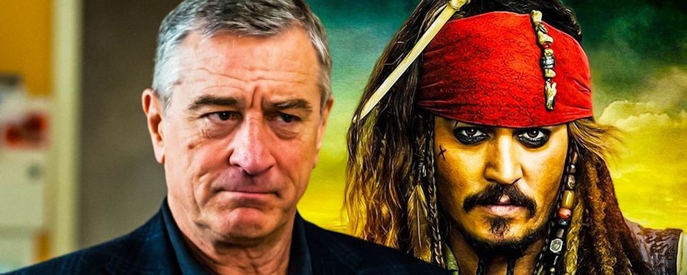 Роберт де Ниро мог заменить Джонни Деппа в «Пиратах Карибского моря»