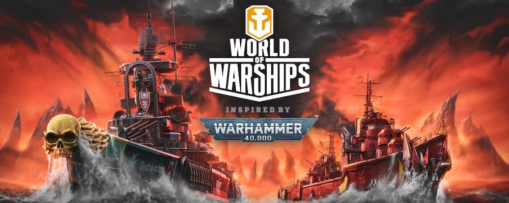 Новые корабли и командиры появились в кроссовере World of Warships и Warhammer 40,000