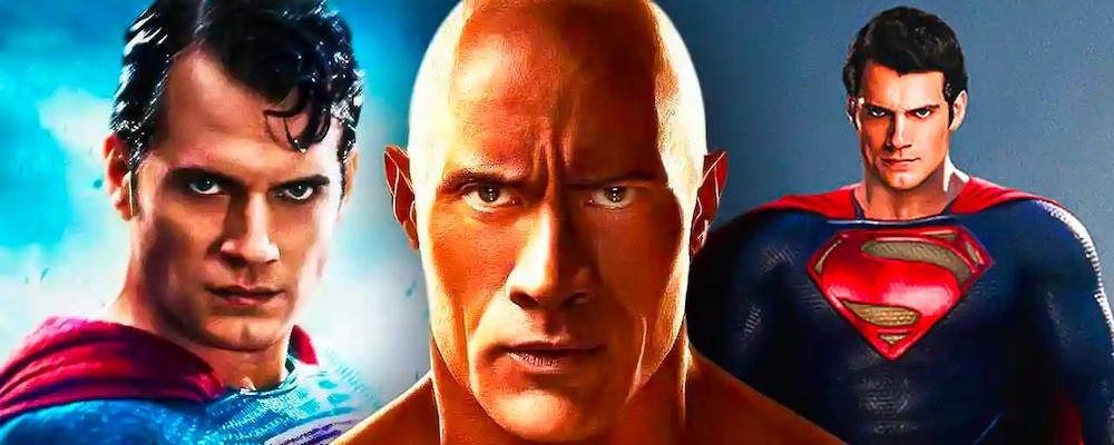 Раскрыта встреча Супермена Генри Кавилла и Черного Адама в киновселенной DC