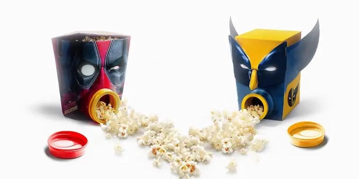 Ведро для попкорна по фильму «Дэдпул и Росомаха» и правда странное (фото)