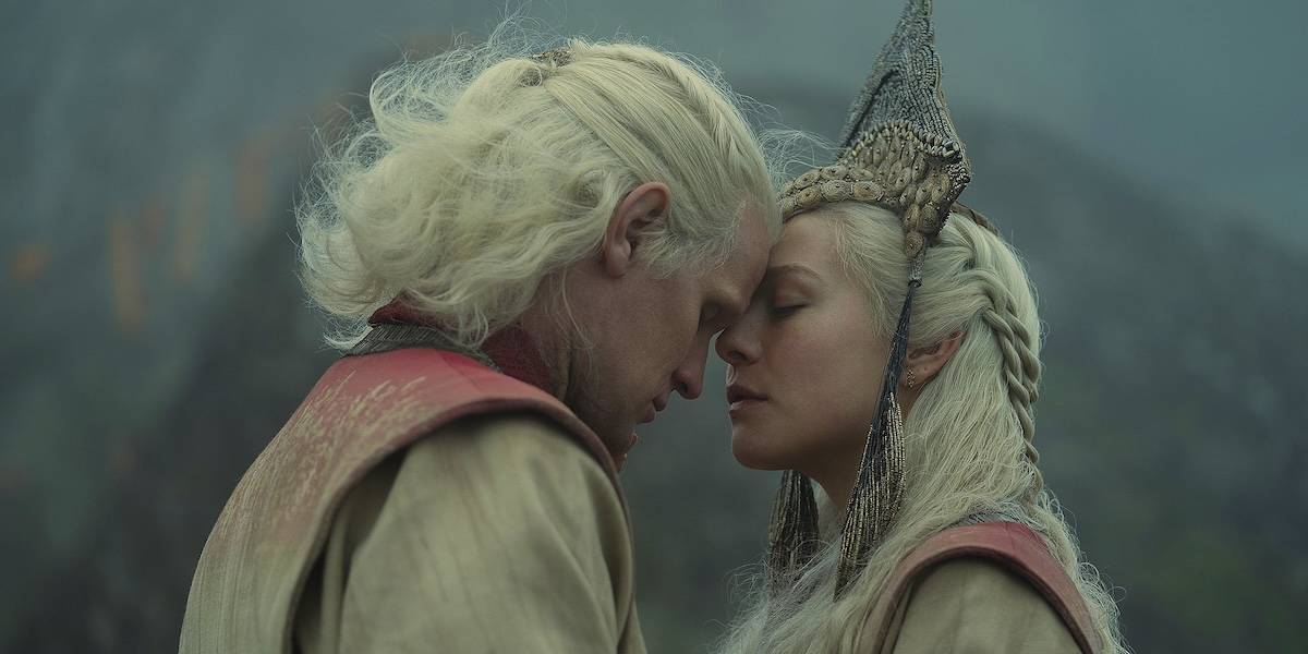 В первом трейлере «Дома дракона 3» показали романтическую сцену с Деймоном и Рейнирой