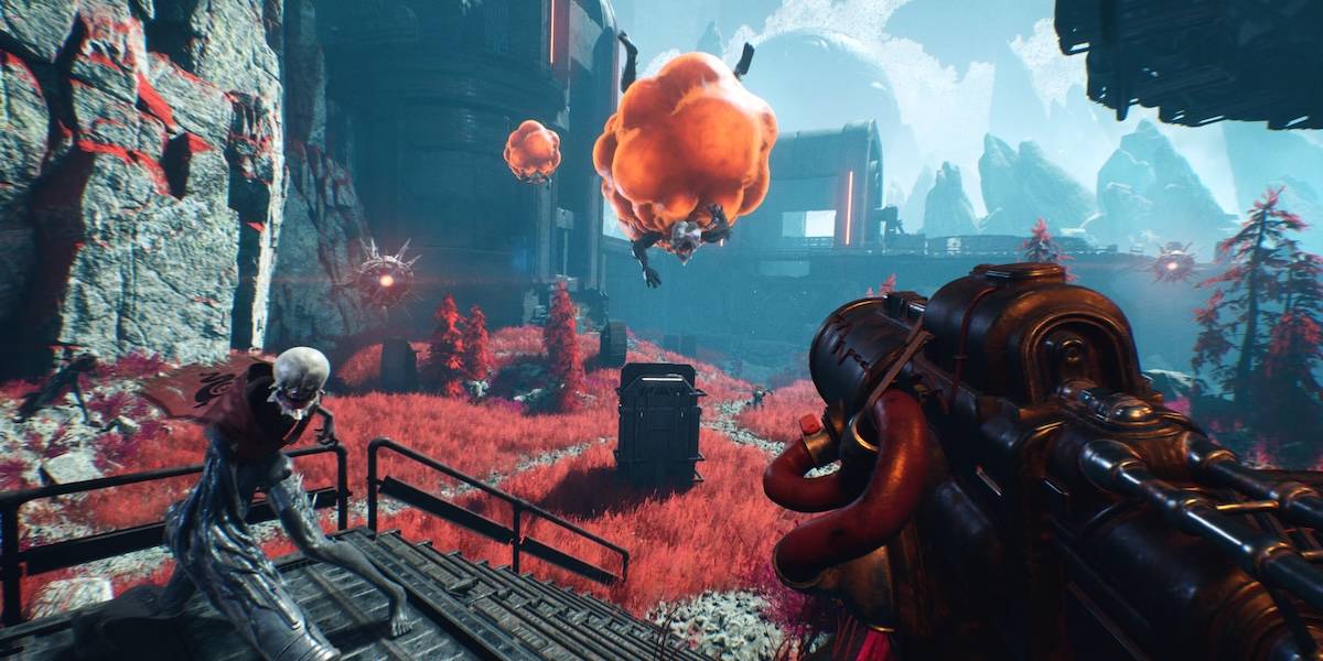 Обзор Luna Abyss. И не Doomlike и не Roguelite, но с запахом Евангелиона
