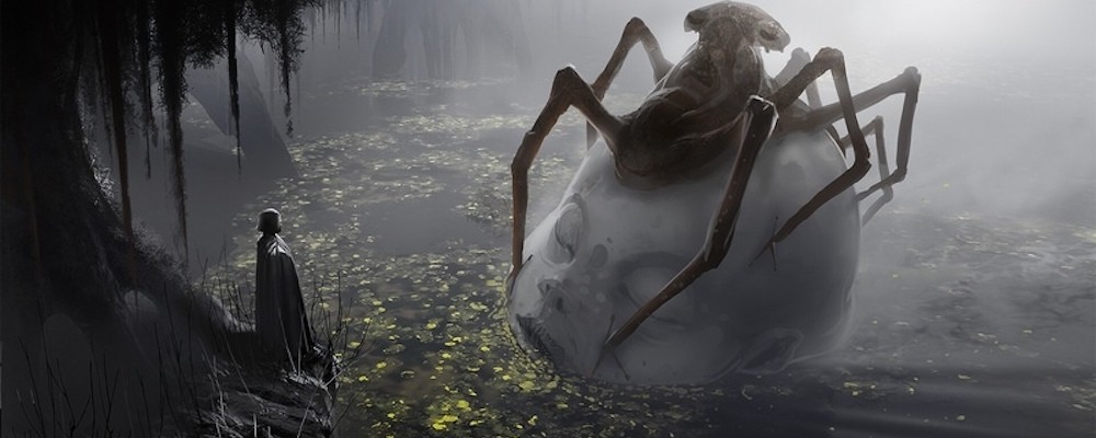 Показан жуткий паук Око паутинного болота, удаленный из «Звездные войны 9»