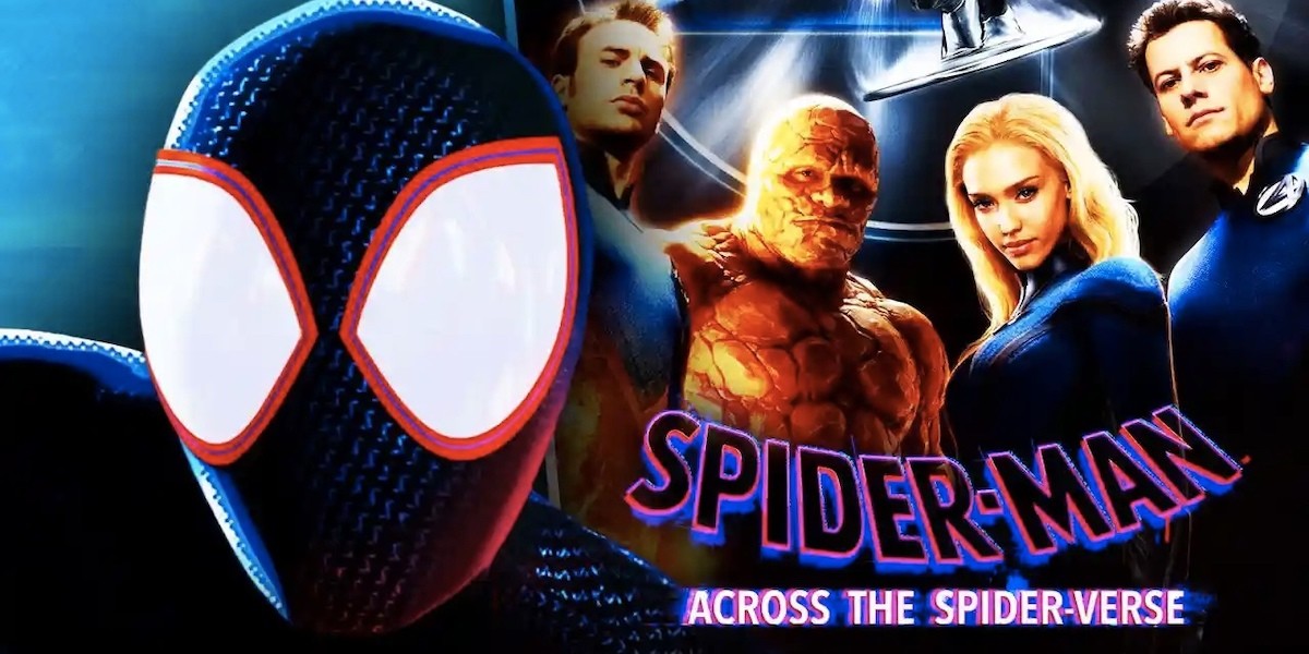 Показана отсылка на Фантастическую четверку, которую можно пропустить в «Человеке-пауке: Паутина вселенных»