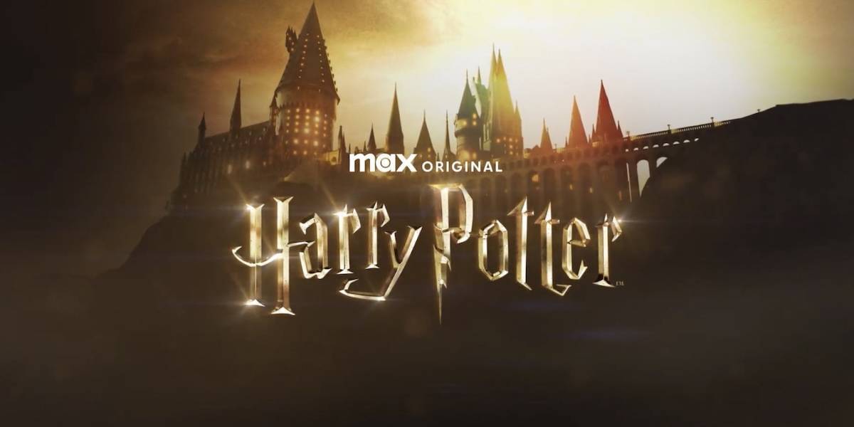 Показаны Гарри Поттер, Гермиона и Рон из сериала от HBO