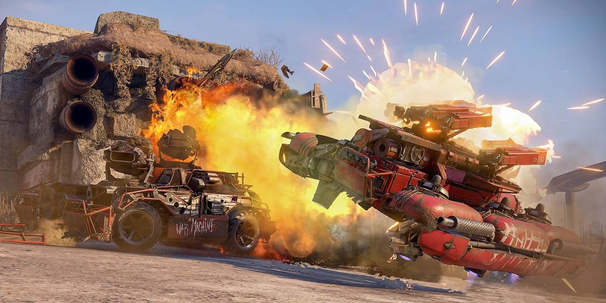В Crossout вышло обновление «Вынужденная мера» с ховерами и новым оружием