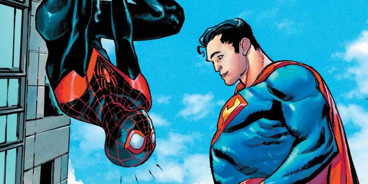 Представлен кроссовер «Человек-паук и Супермен»