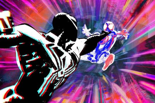 Новые кадры «Человека-паука: За пределами вселенных» — показано начало фильма