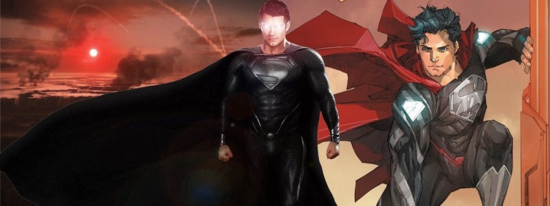 Вырезанная сцена из «Лиги справедливости» показала черный костюм Супермена