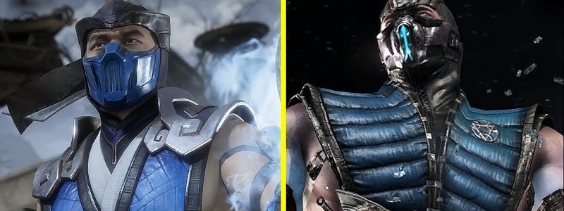 Отличия персонажей из Mortal Kombat X и 11
