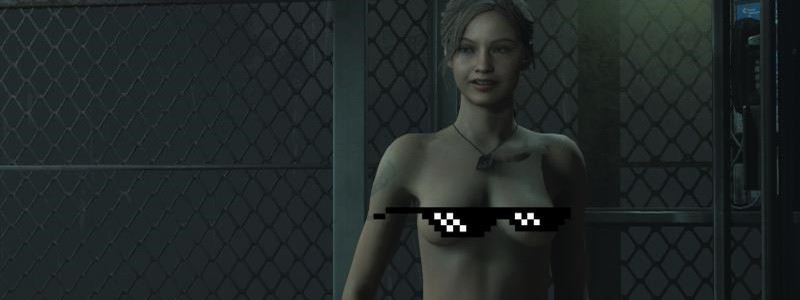 Мод делает Клэр Редфилд голой в Resident Evil 2