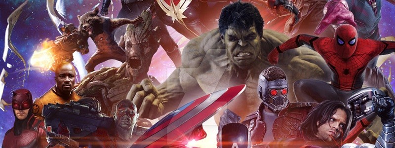 «Сага бесконечности»: Все персонажи киновселенной Marvel на одном постере