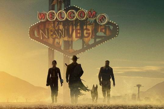 Нью-Вегас на постере 2 сезона сериала Fallout