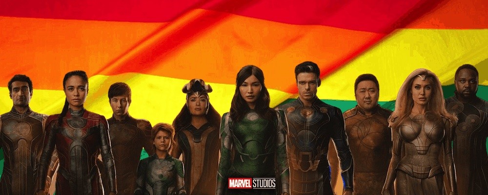 Marvel решили не вырезать ЛГБТ-сцены из фильма «Вечные»