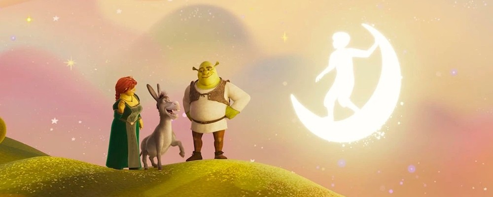 Обновленная заставка DreamWorks: Шрек, Беззубик и другие