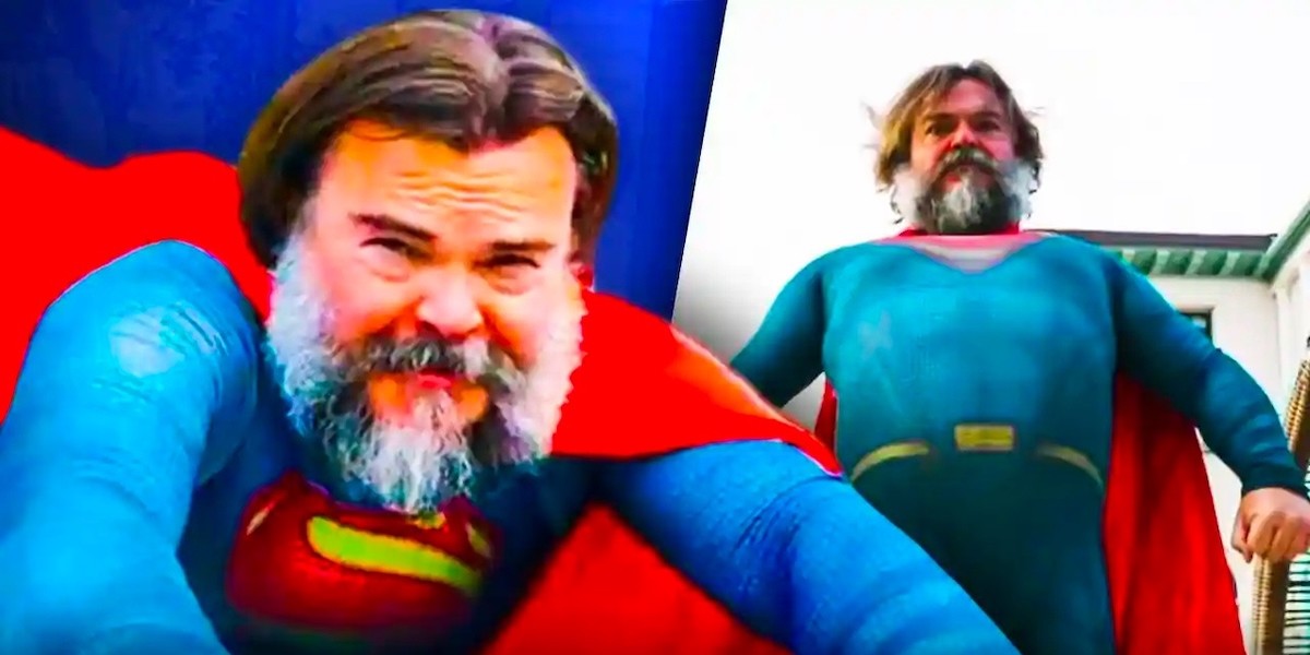 Джек Блэк согласился сыграть Супермена в киновселенной DC в новом видео