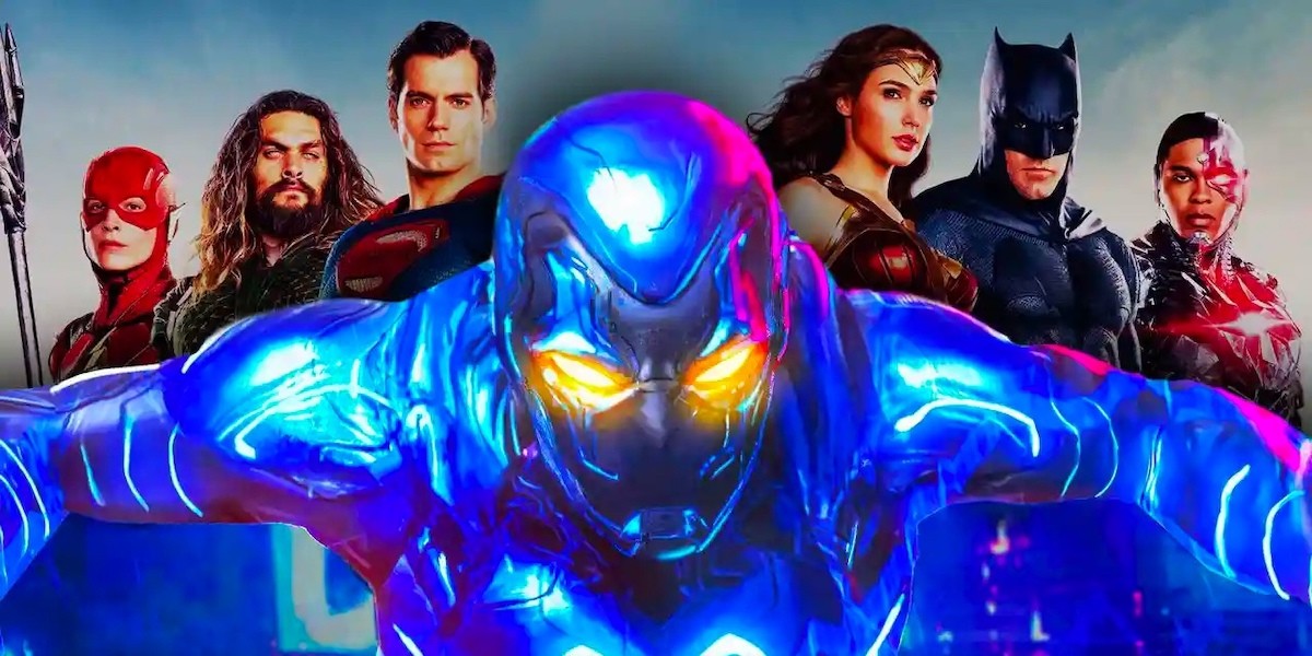 Новые постеры фильма «Синий жук» показали лучший взгляд на костюм героя DC