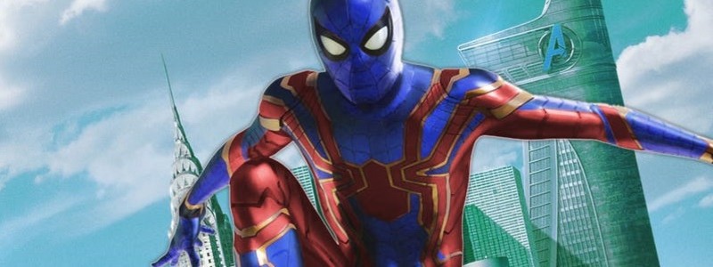 Новый костюм Питера Паркера в сиквеле «Человека-паука: Возвращение домой»