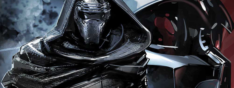 Шлем Дарта Вейдера на новом постере «Звездных войн 9»