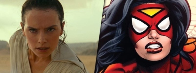 Как Дейзи Ридли выглядит в роли Женщины-паука в фильме Marvel