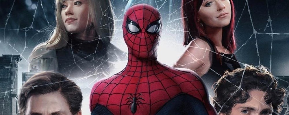 Костюм из комиксов на первом постере фильма «Человек-паук» от фанатов