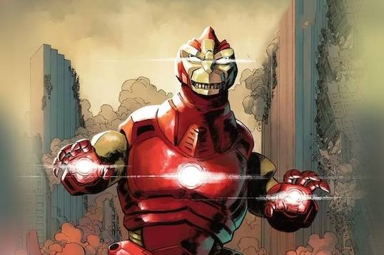 Годзилла получил костюм Железного человека в кроссовере с Marvel
