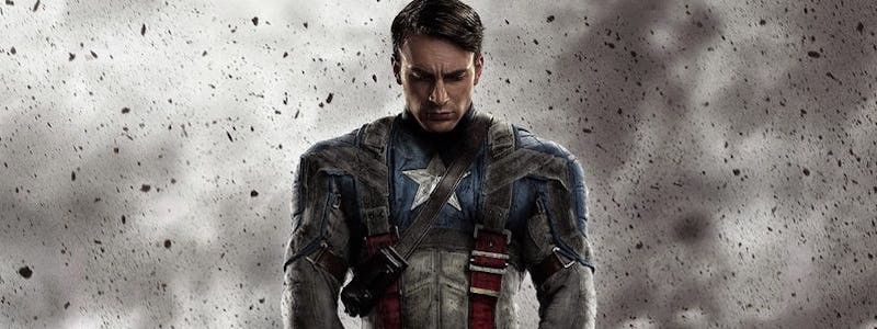 Классический Капитан Америка на досъемках «Мстителей 4»