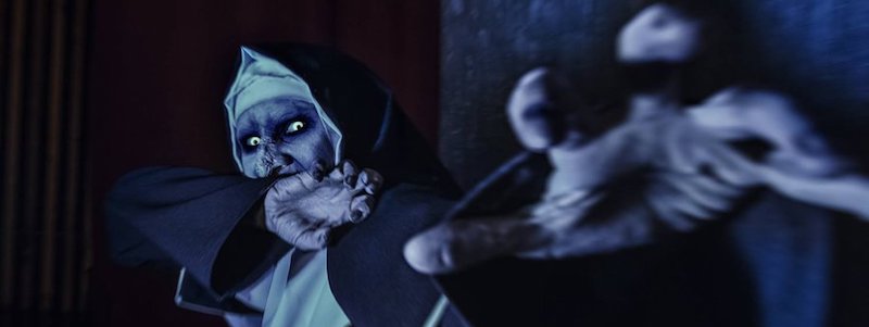 Первый ролик фильма «Монахиня», ответвление «Заклятия»