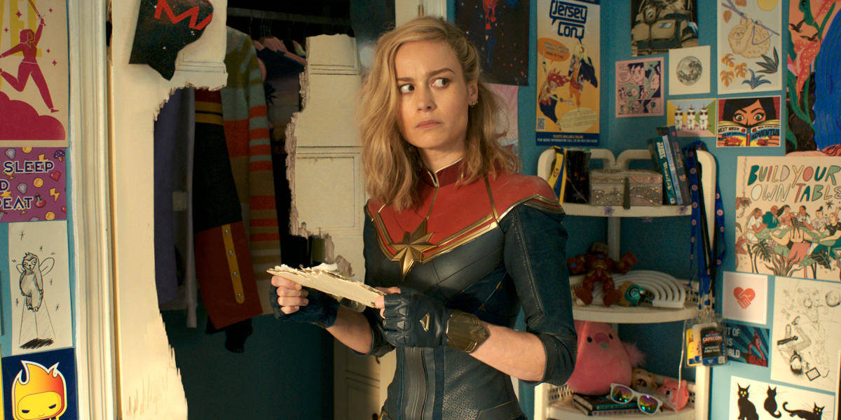 Бри Ларсон призналась, что боялась играть Капитана Марвел