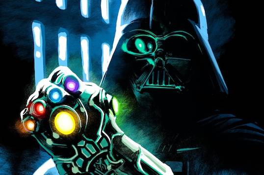 Дарт Вейдер с Перчаткой бесконечности: показан кроссовер Marvel и «Звездных войн»