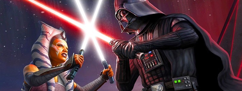 Lucasfilm показали постер «Звездных войн» с Асокой и Дартом Вейдером