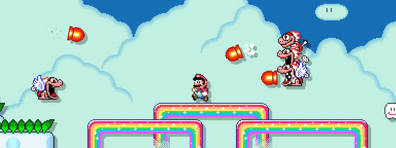 Обновление Super Mario Maker 2 позволяет создать целые миры