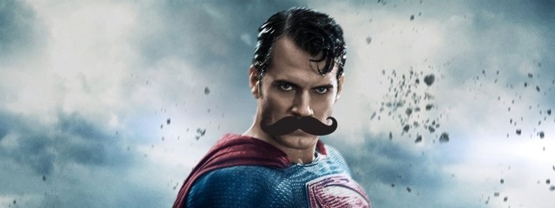 Новый кадр с усатым Суперменом из «Лиги справедливости»