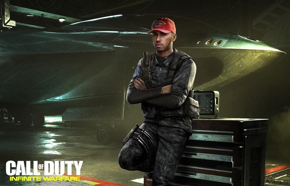 Действующий чемпион «Формулы-1» сыграет персонажа в Call of Duty: Infinite Warfare
