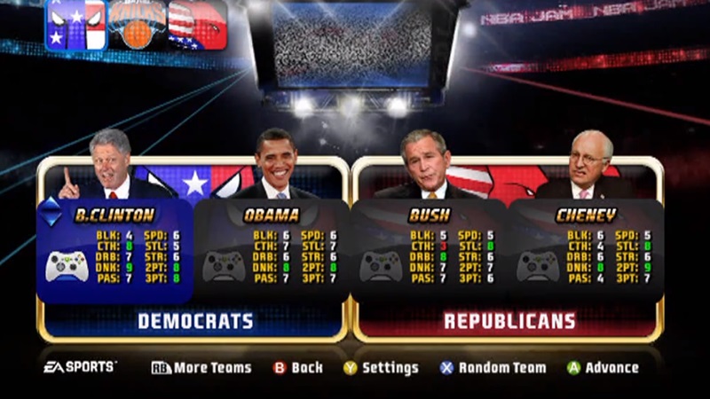 Какие президенты США появлялись в играх