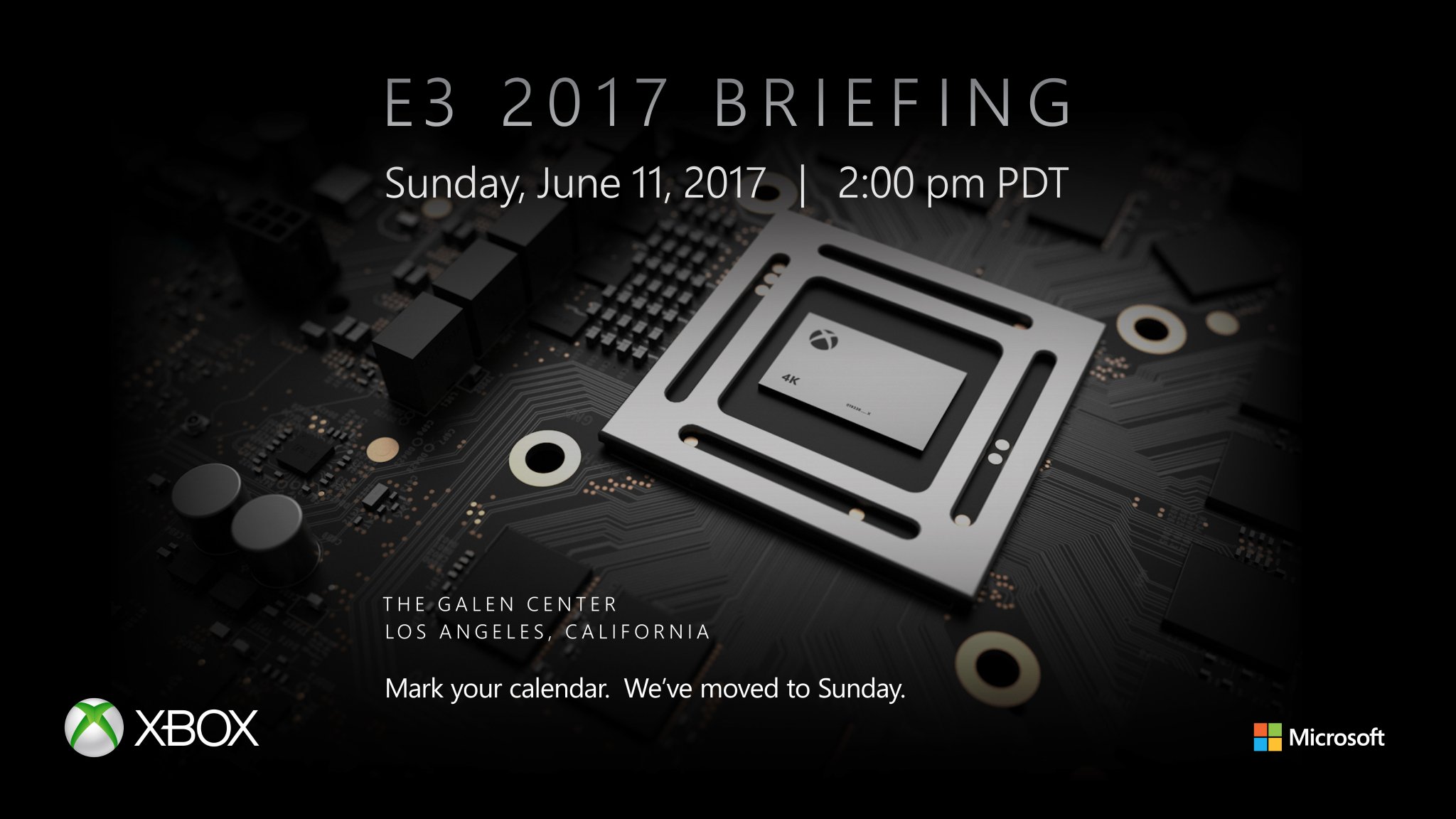 Microsoft анонсировала пресс-конференцию на E3 2017