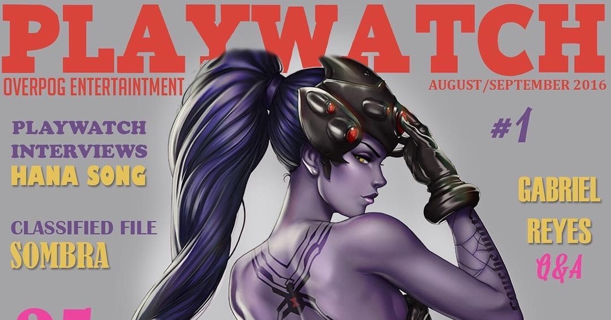 Blizzard закрыла фанатский Playboy по Overwatch