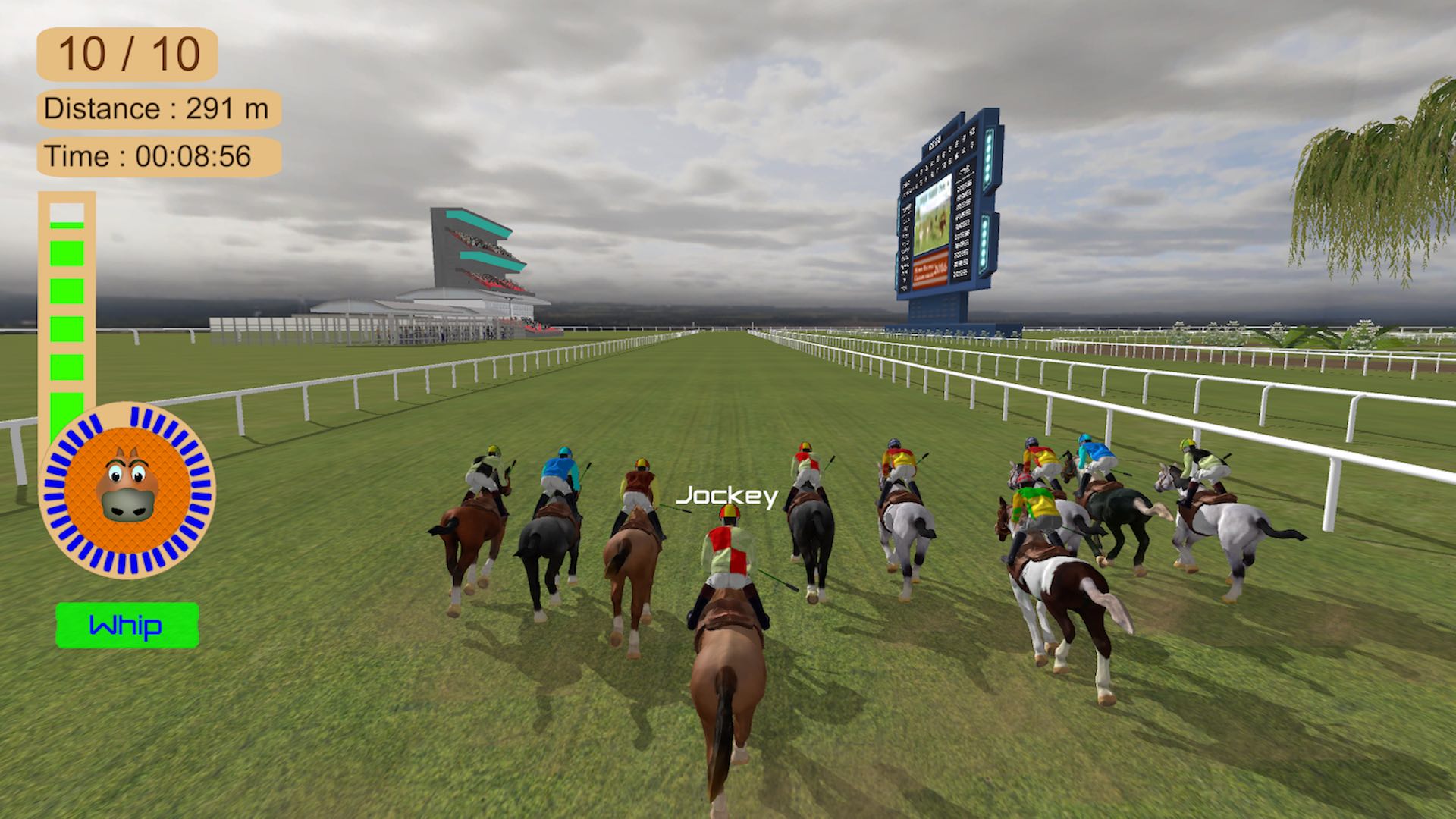На PS4 вышла уникальная игра «Лошадь гоночной 2016»