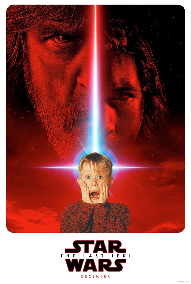 Постер «Звездных войн: Последние джедаи» стал мемом 