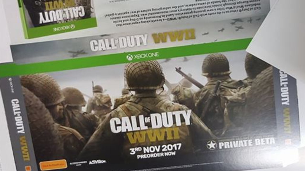 Тизер-трейлер, дата выхода и скриншоты Call of Duty: WWII